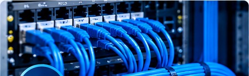Structured network cabling installation